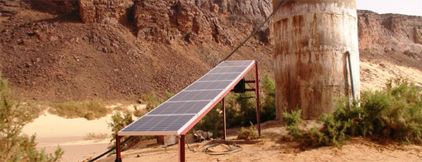 Gret, pompage solaire en Mauritanie